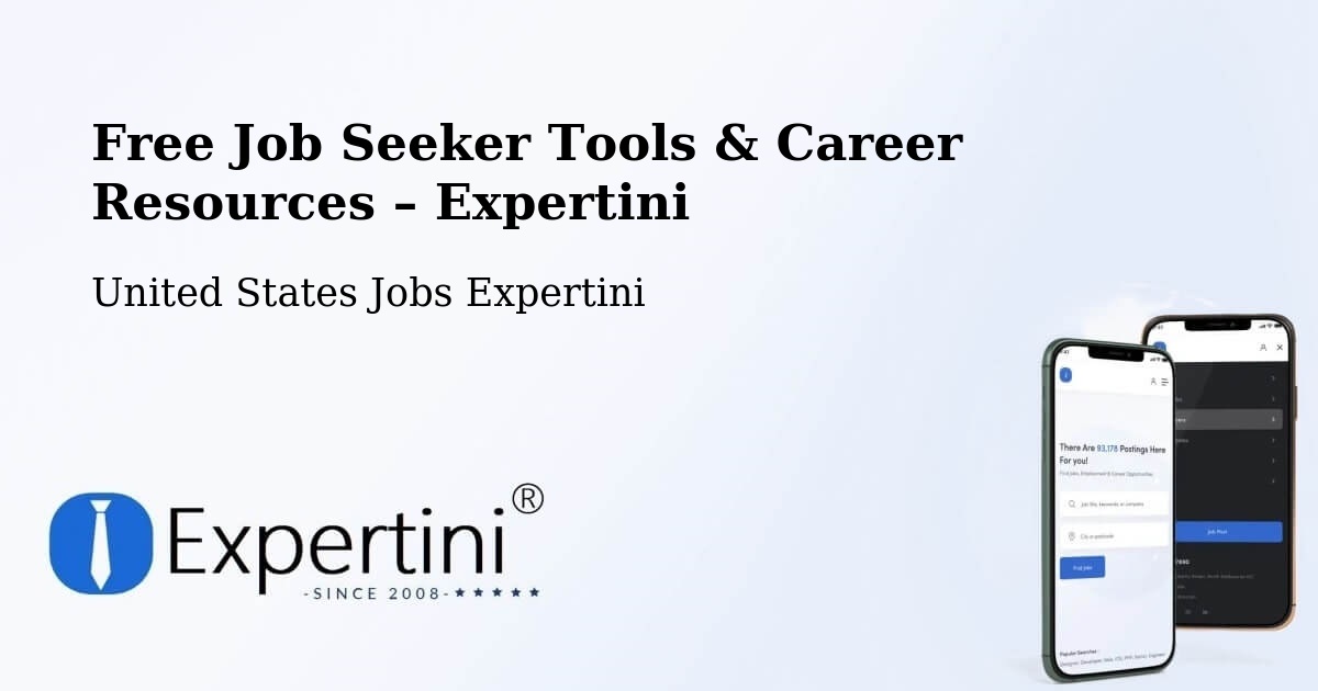 Free Job Seeker Tools & Career Resources – Apopka - Apopka, United States Jobs Expertini