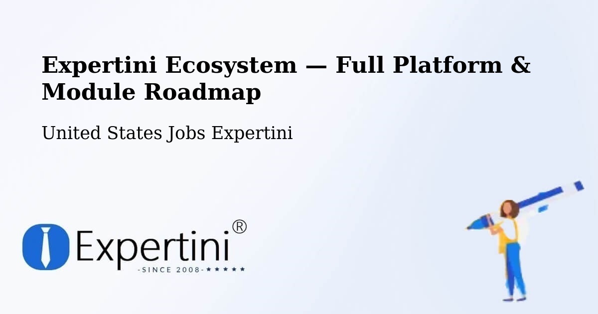 Expertini Ecosystem — Full Platform & Module Roadmap – Apopka